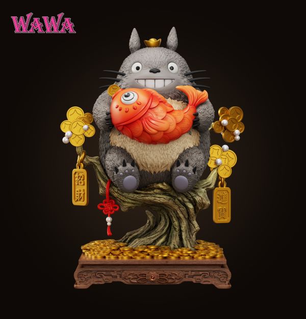 【補款】宮崎駿 三版本 招財系列-招財龍貓 X WAWA-Studio1