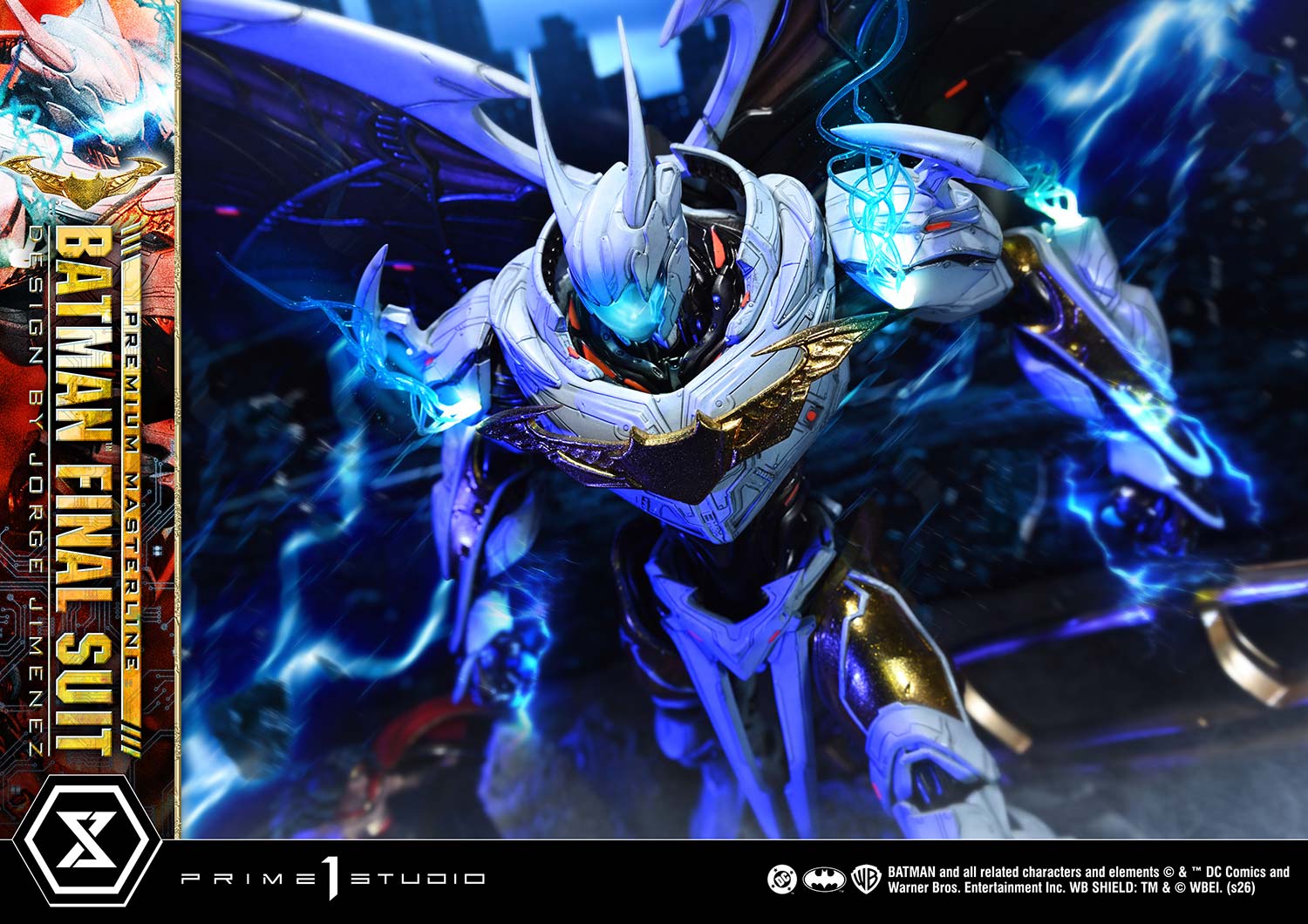 【預購】正義聯盟(漫畫版)蝙蝠俠終極戰甲 X Prime 1 Statue11