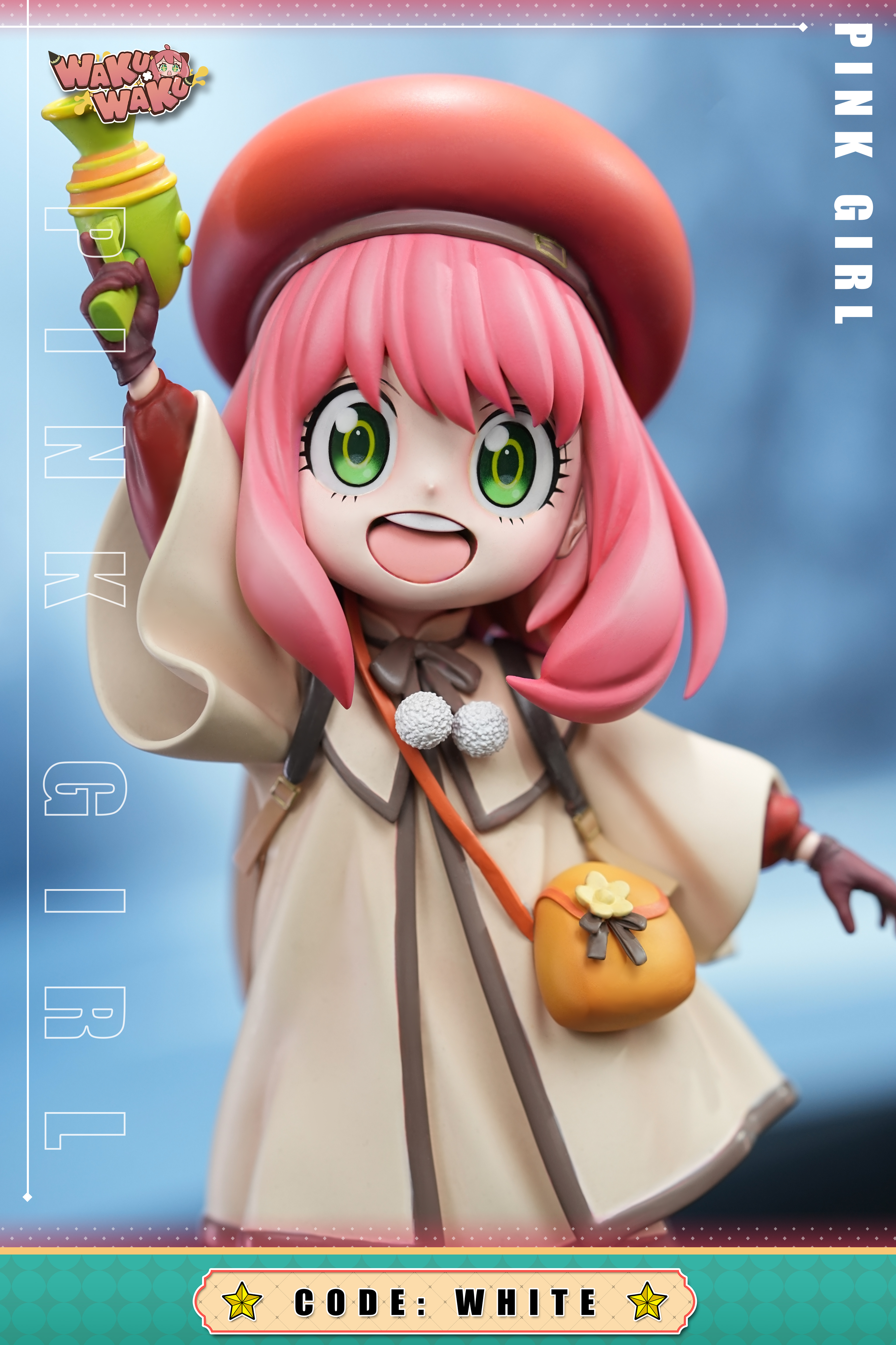 【售罄展示追加請私訊客服@toystationtw】間諜家家酒 舉槍少女 安妮亞 X WAKUWAKU6