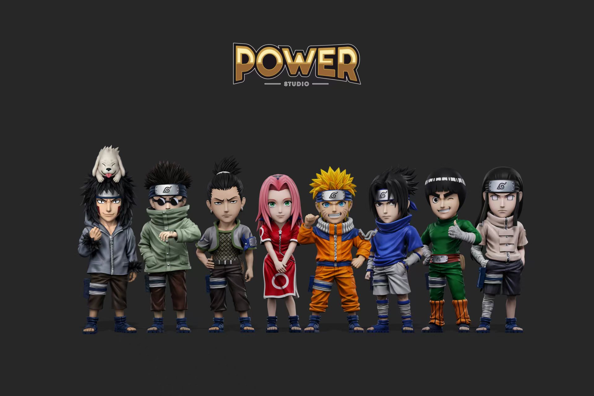 【預購】火影忍者 童年12小強系列—小櫻 X Power-Studio3