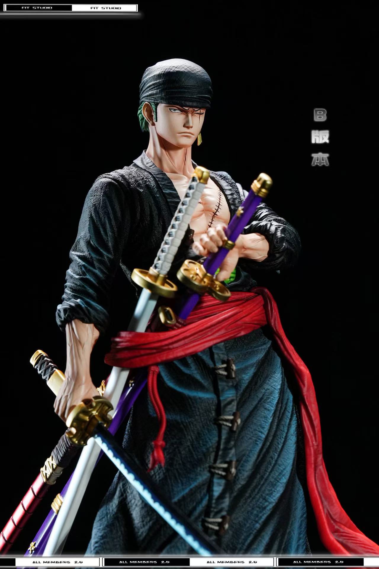 【售罄展示追加請私訊客服@toystationtw】海賊王 雙版本 索隆 X FIT-Studio15