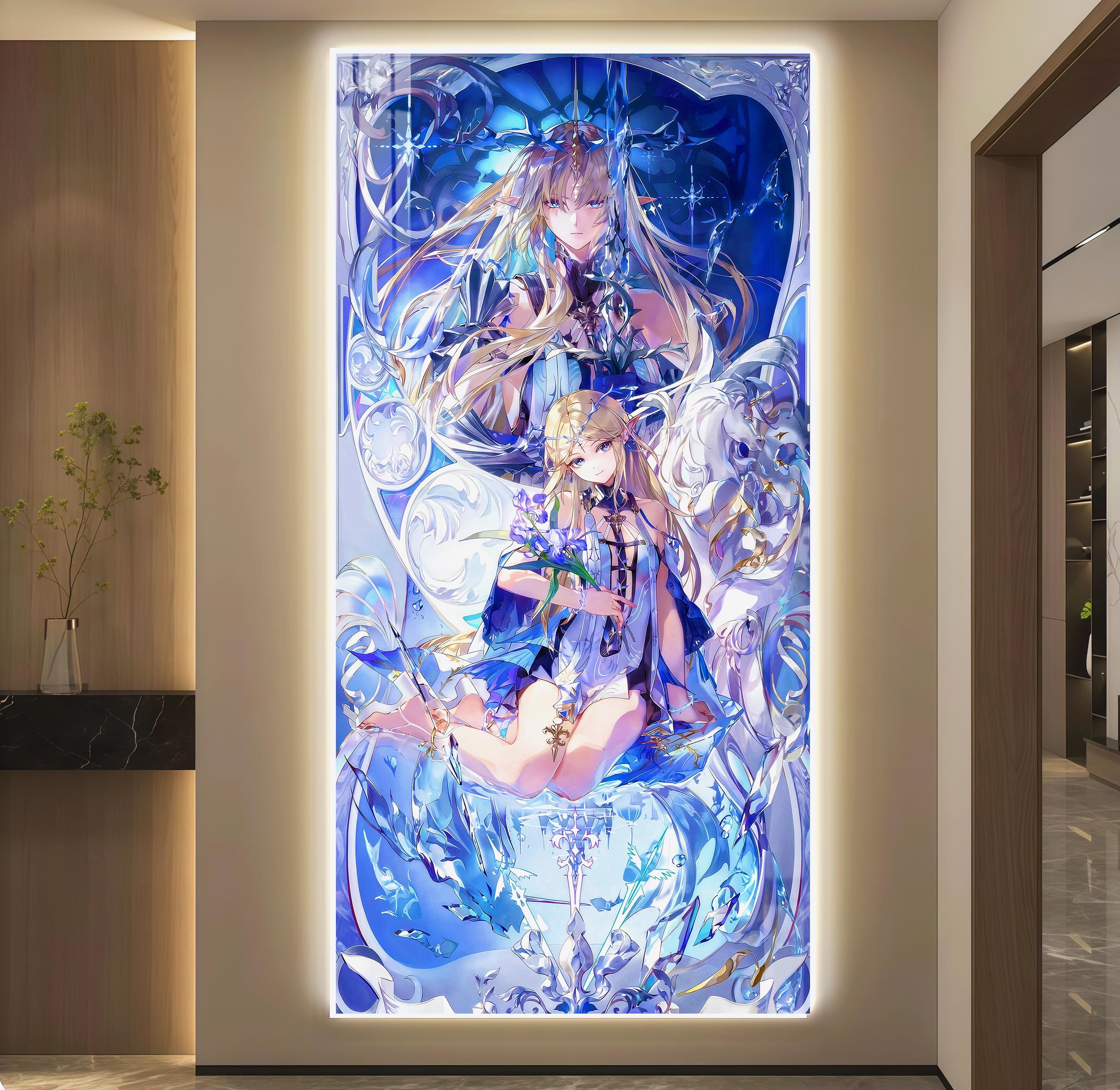 【預購】雙生幻影 深海卡提希婭-燈帶畫 X 阿喵畫社2