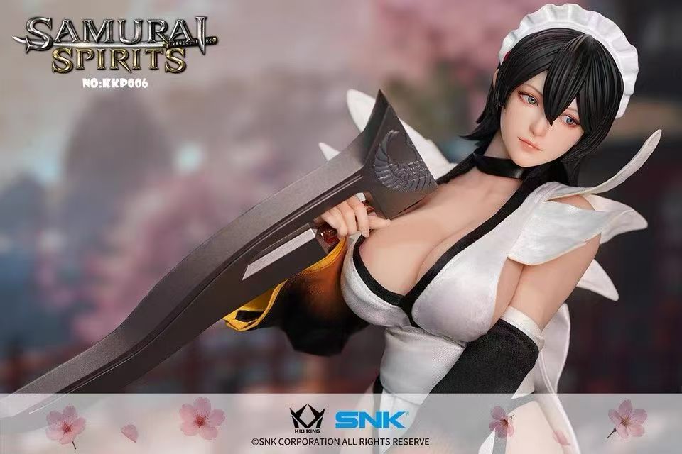 【售罄展示追加請私訊客服@toystationtw】KID KING 可動人偶KKP006 侍魂 曉 伊呂波 X SNK 正版授權8