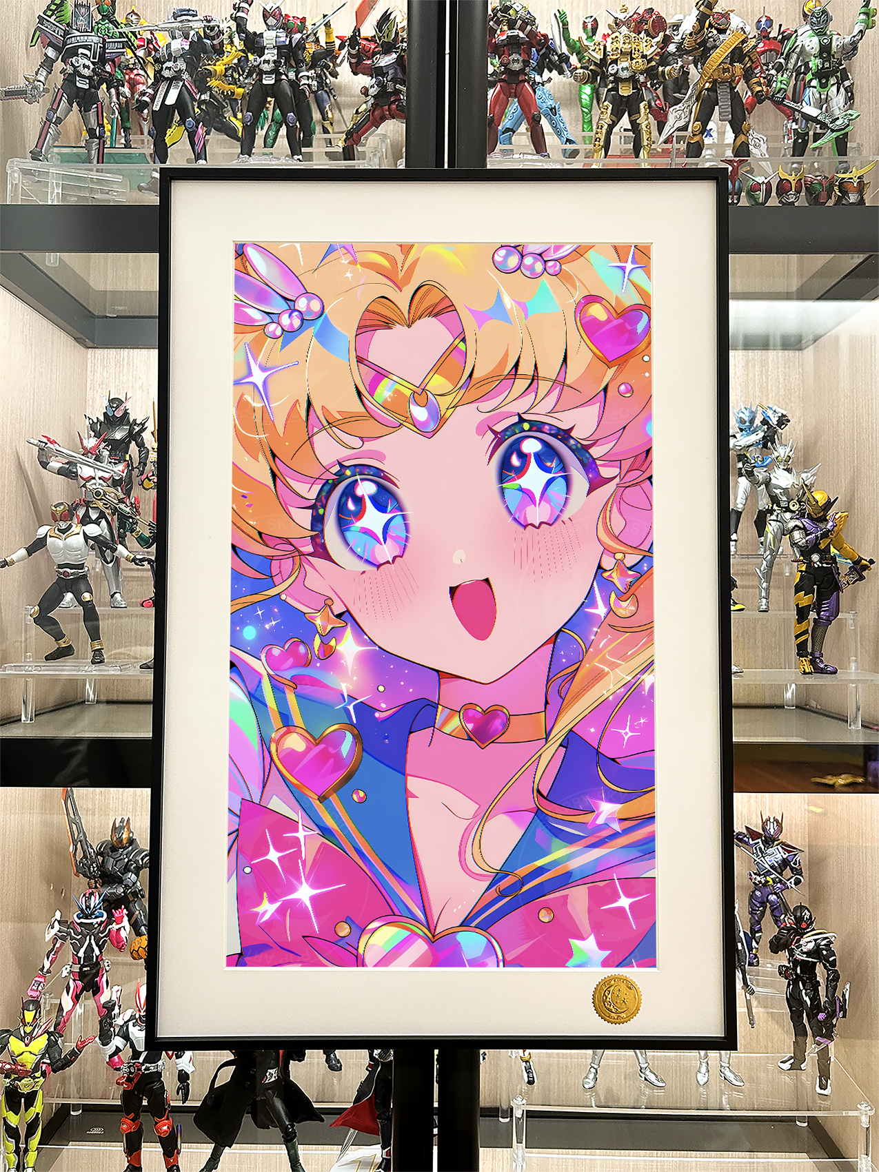 【預購】美少女戰士《星光美少女》動漫裝飾畫 X 星空工作室2