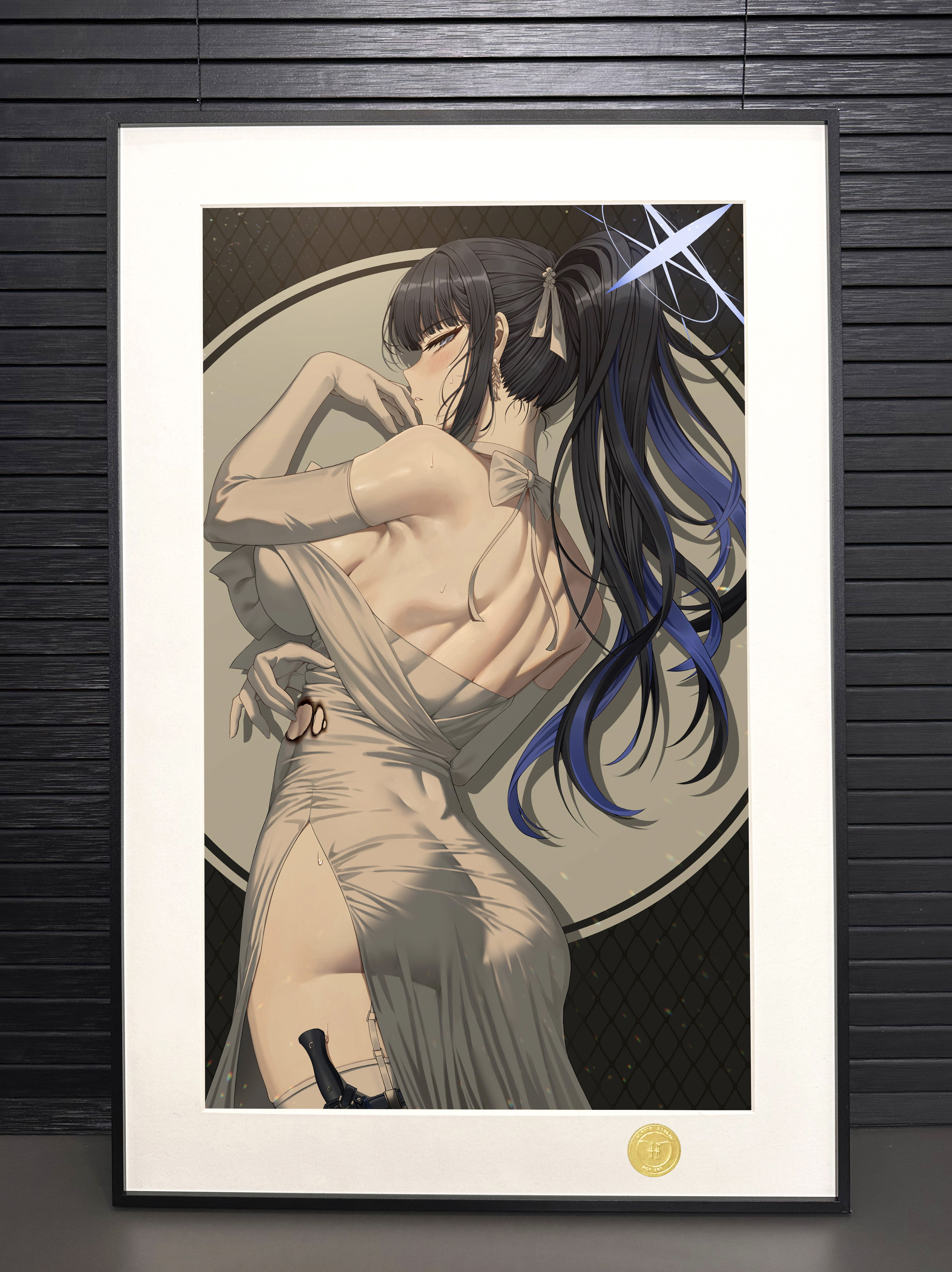 【預購】碧藍檔案《禮服紗織》動漫二次元裝飾畫 X H2工作室3
