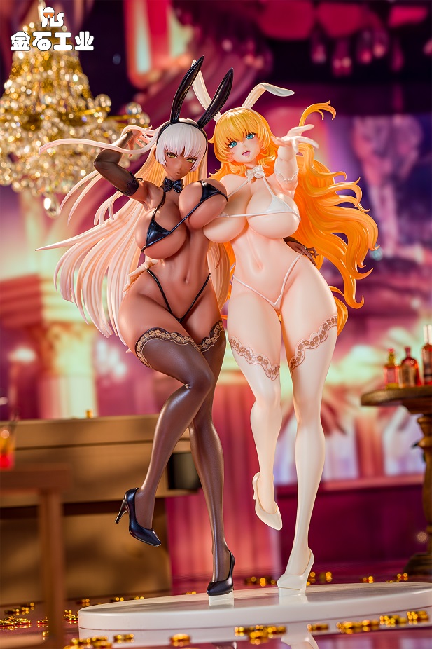 【預購】黑白乃兔 塞蕾娜(白)&凱琳(黑)套裝 X ADAMAS2