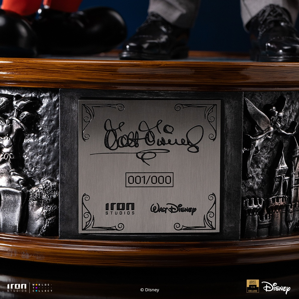 【售罄展示追加請私訊客服@toystationtw】Walt Disney & Mickey Mouse 華特·迪士尼和米老鼠 DSNEY145526-14 X Iron-Studio8