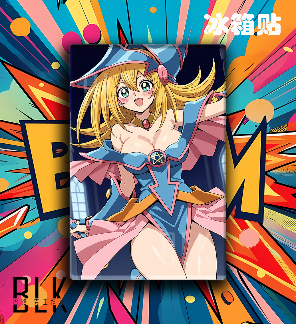 【預購】遊戲王《可愛魔導女孩》裝飾畫&冰箱貼 X 巴洛克工作室3