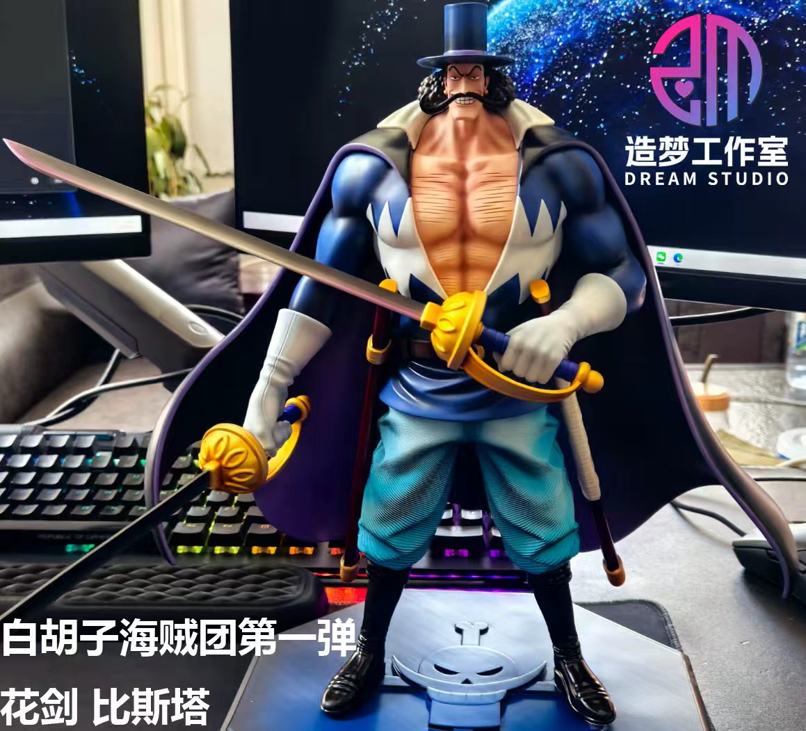 【預購】海賊王 白鬍子海賊團信仰之團系列第一彈 五番隊隊長 花劍 - 比斯塔 X DREAM造夢5