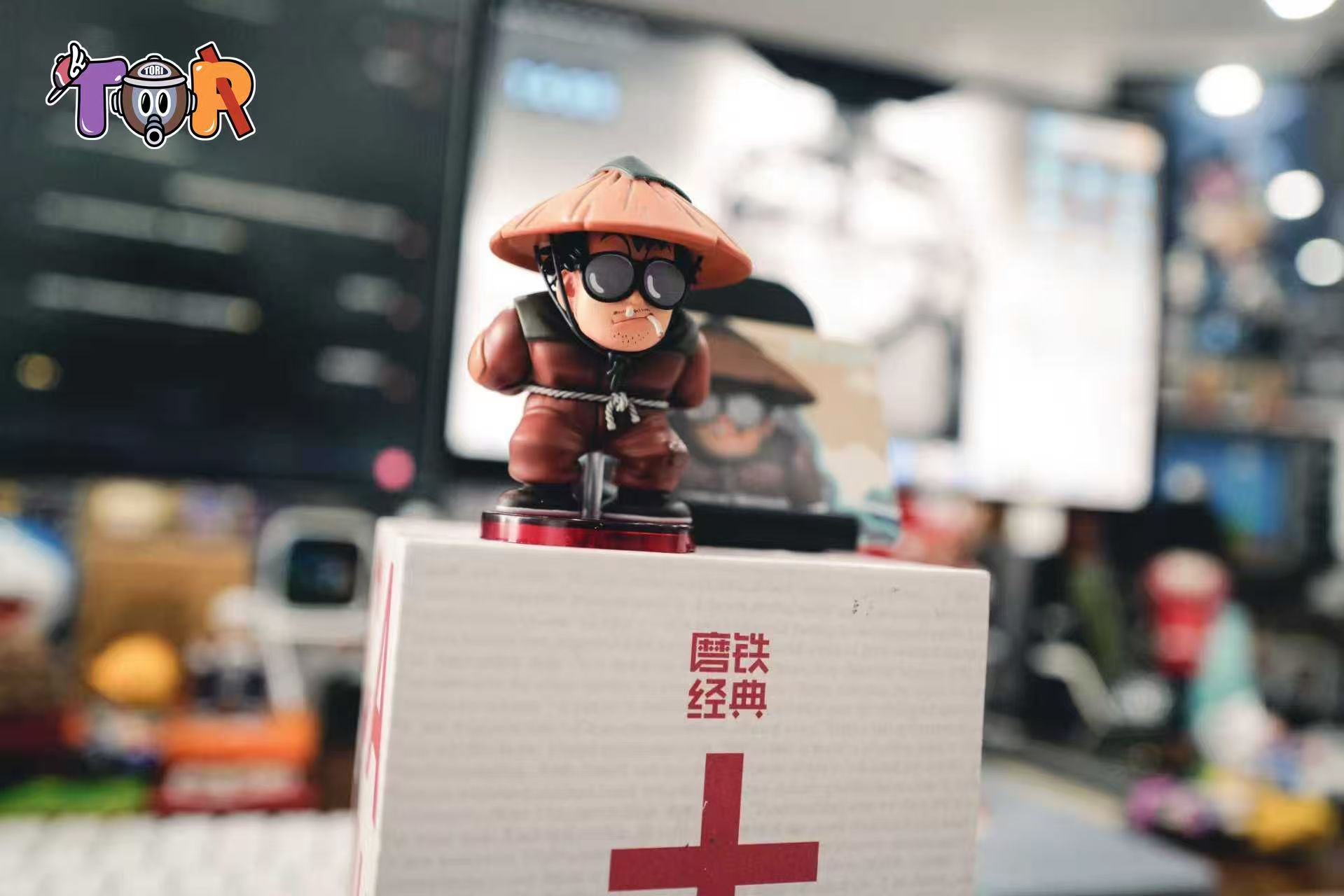 【售罄展示追加請私訊客服@toystationtw】七龍珠 鳥山明系列008 斗笠鳥山明 X ZOR+TOR-Studio4