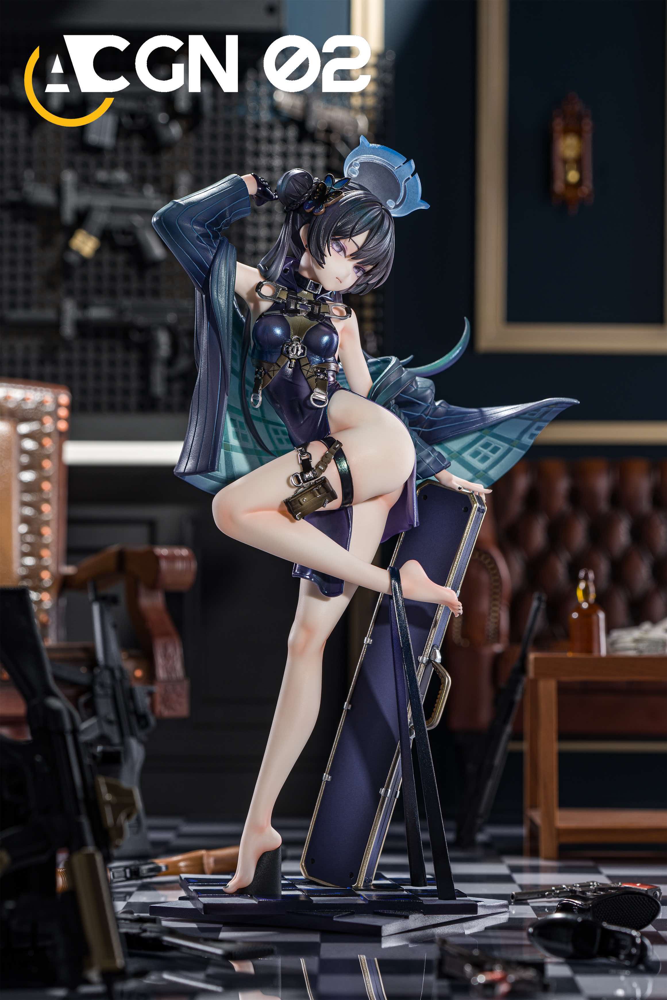 【預購】蔚藍檔案 龍華妃咲 銃槍ver. X ACGN 022