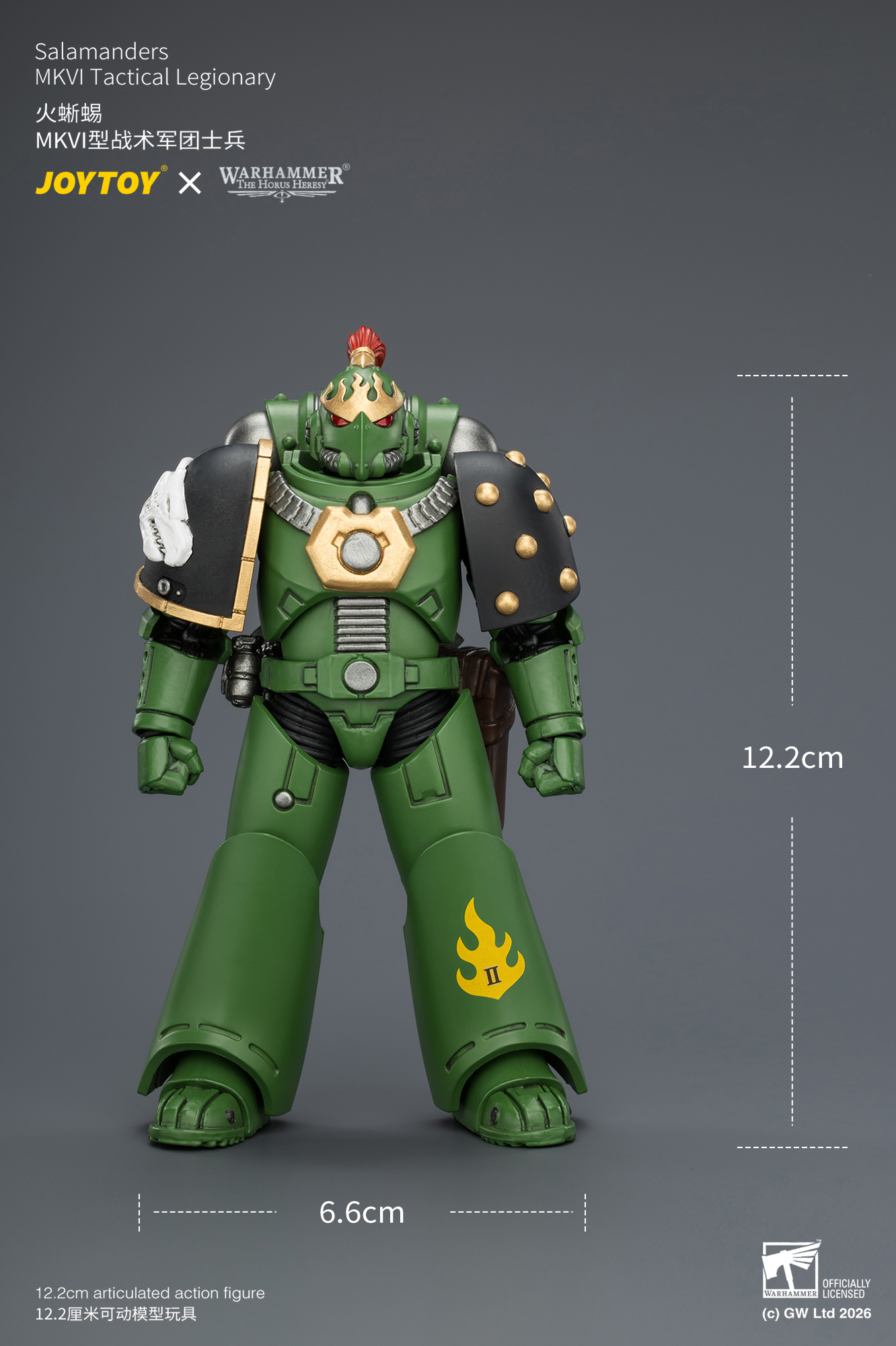 【售罄展示追加請私訊客服@toystationtw】火蜥蜴 MKVI型戰術軍團士兵 X JOYTOY12