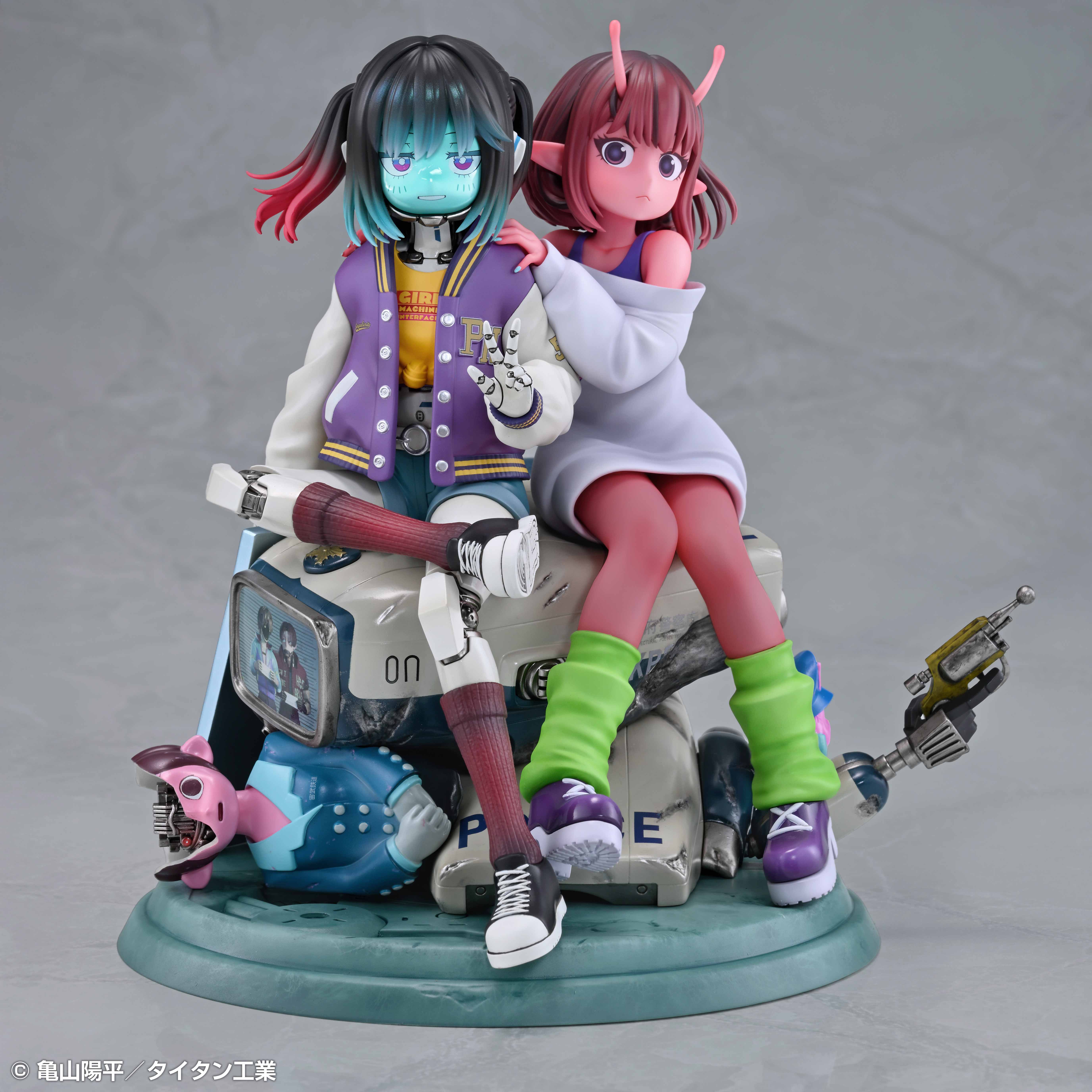 【售罄展示追加請私訊客服@toystationtw】銀河特急 銀河☆地鐵 千春&真希奈 X MEDICOS6