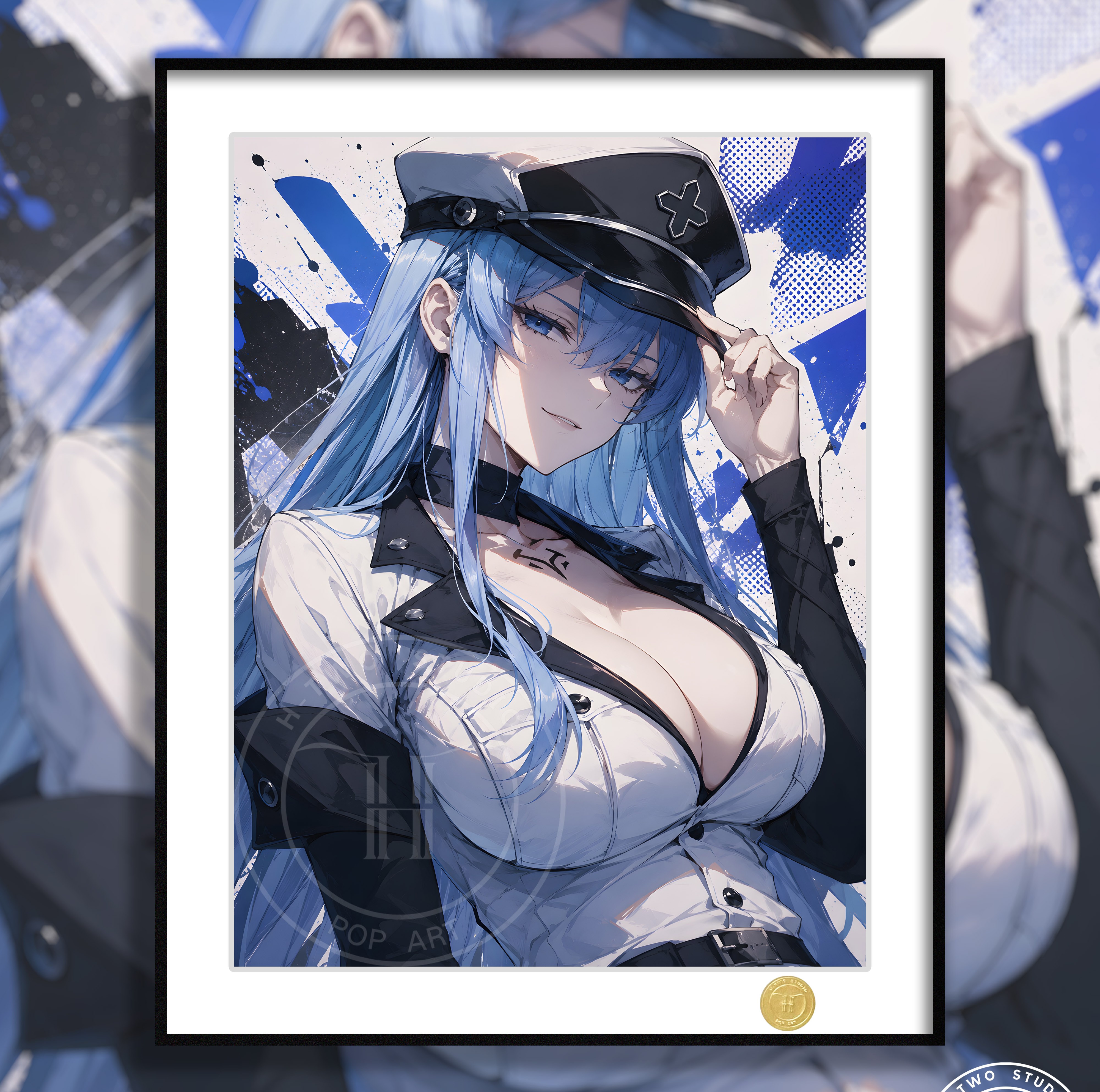 【預購】斬赤紅之瞳《艾斯德斯》動漫裝飾畫 X H2工作室1