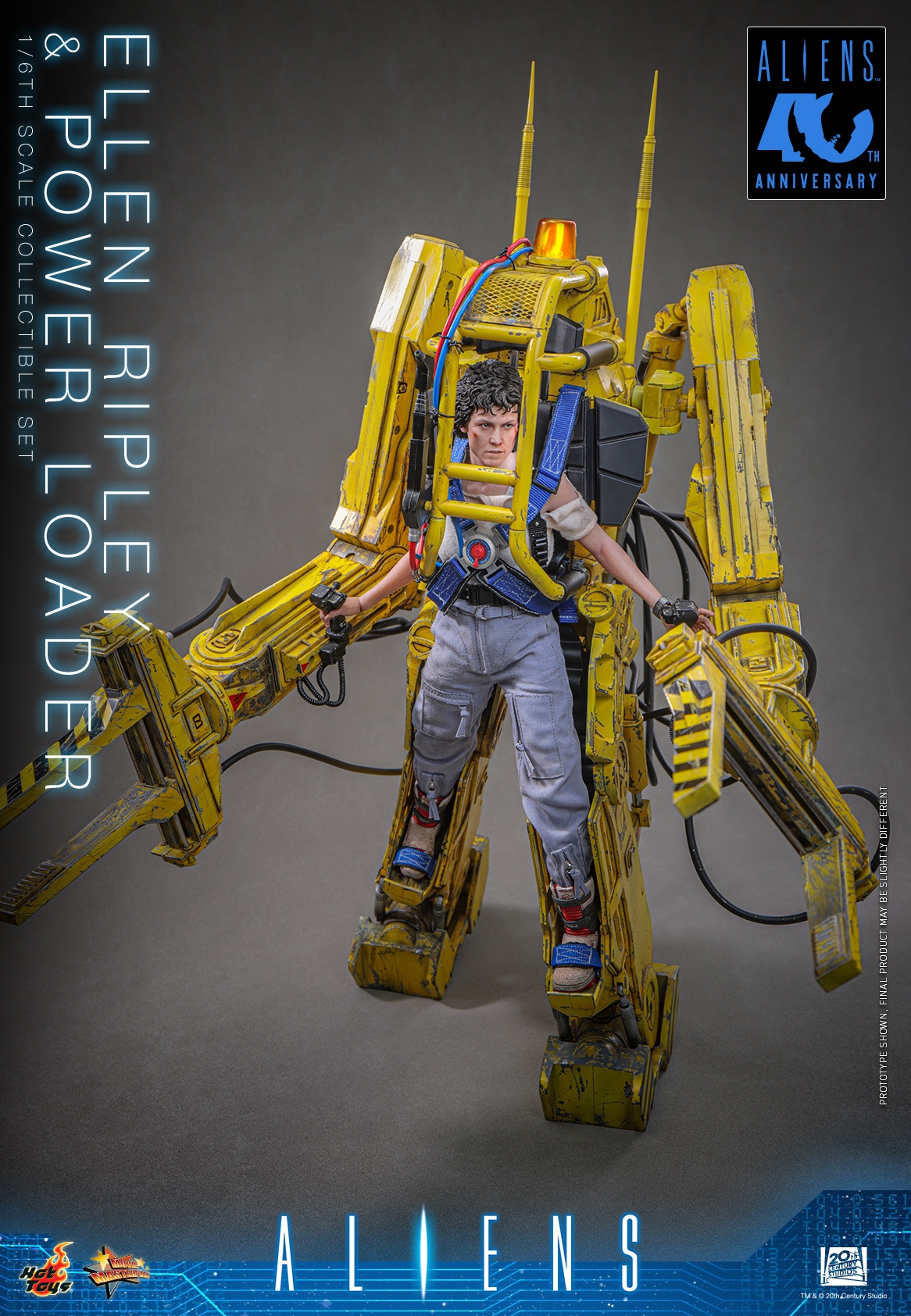 【預購】《異形2》MMS923 艾倫·雷普莉與動力裝載機套裝 X HOTTOYS12