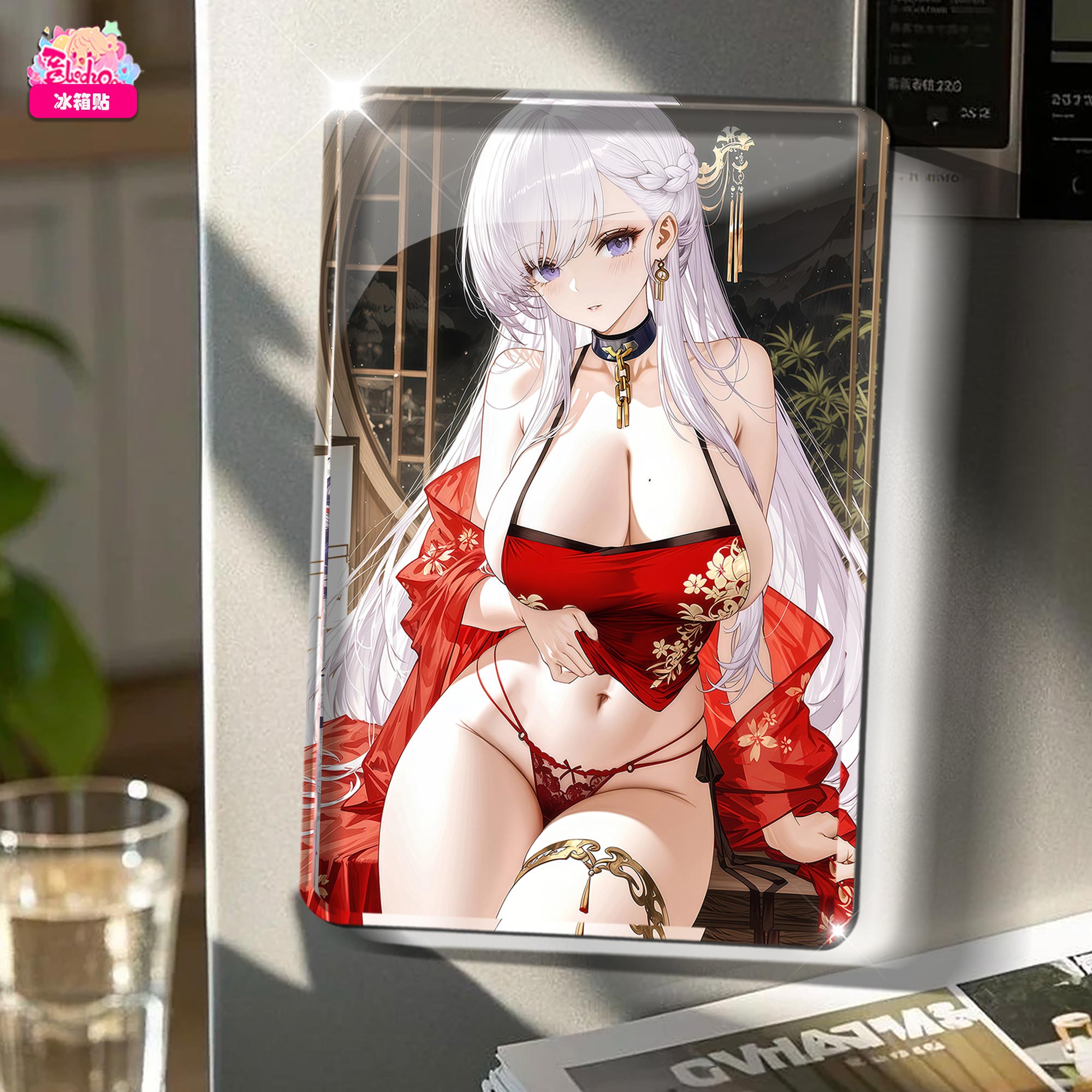 【預購】碧藍航線 中式旗袍-貝爾法斯特 超清主題裝飾周邊 X 阿喵畫社6