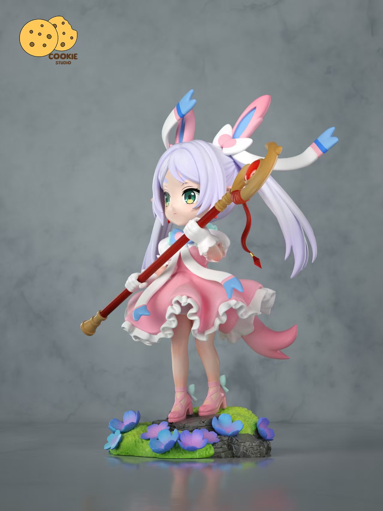 【預購】葬送的芙莉蓮+寶可夢 仙子伊布芙莉蓮&月亮伊布菲倫 X Cookie-Studio4