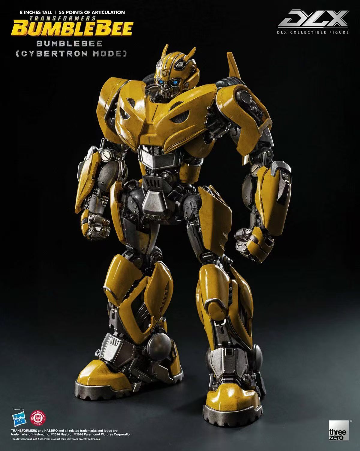 【預購】變形金剛 塞伯坦模式 DLX大黃蜂3Z10490W0 X Threezero5