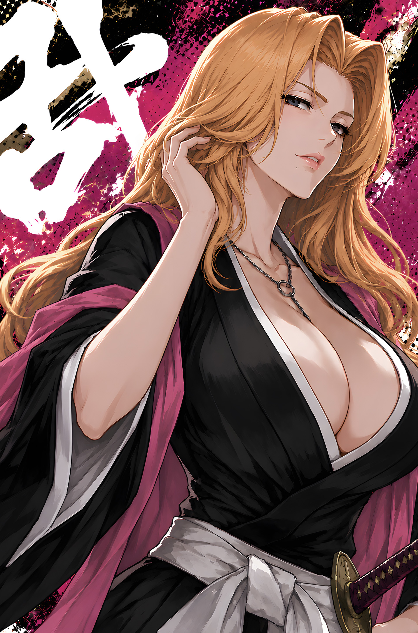 【預購】死神《松本亂菊》動漫裝飾畫 X H2工作室4