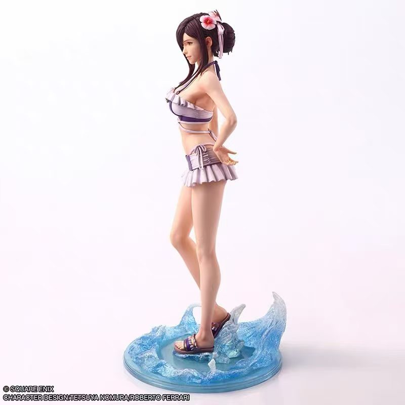 【售罄展示追加請私訊客服@toystationtw】最終幻想VII 泳裝 蒂法·洛克哈特 X SQUARE ENIX STATIC ARTS2