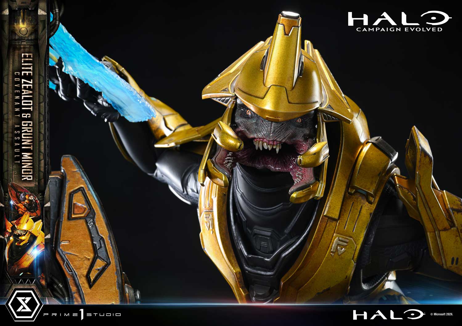 【預購】光環:戰役進化 精英狂戰士 與 初級咕嚕兵:星盟強襲 X Prime 1 Statue14