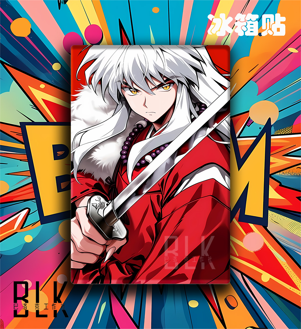 【預購】犬夜叉《犬夜叉》動漫裝飾畫&冰箱貼 X 巴洛克工作室3