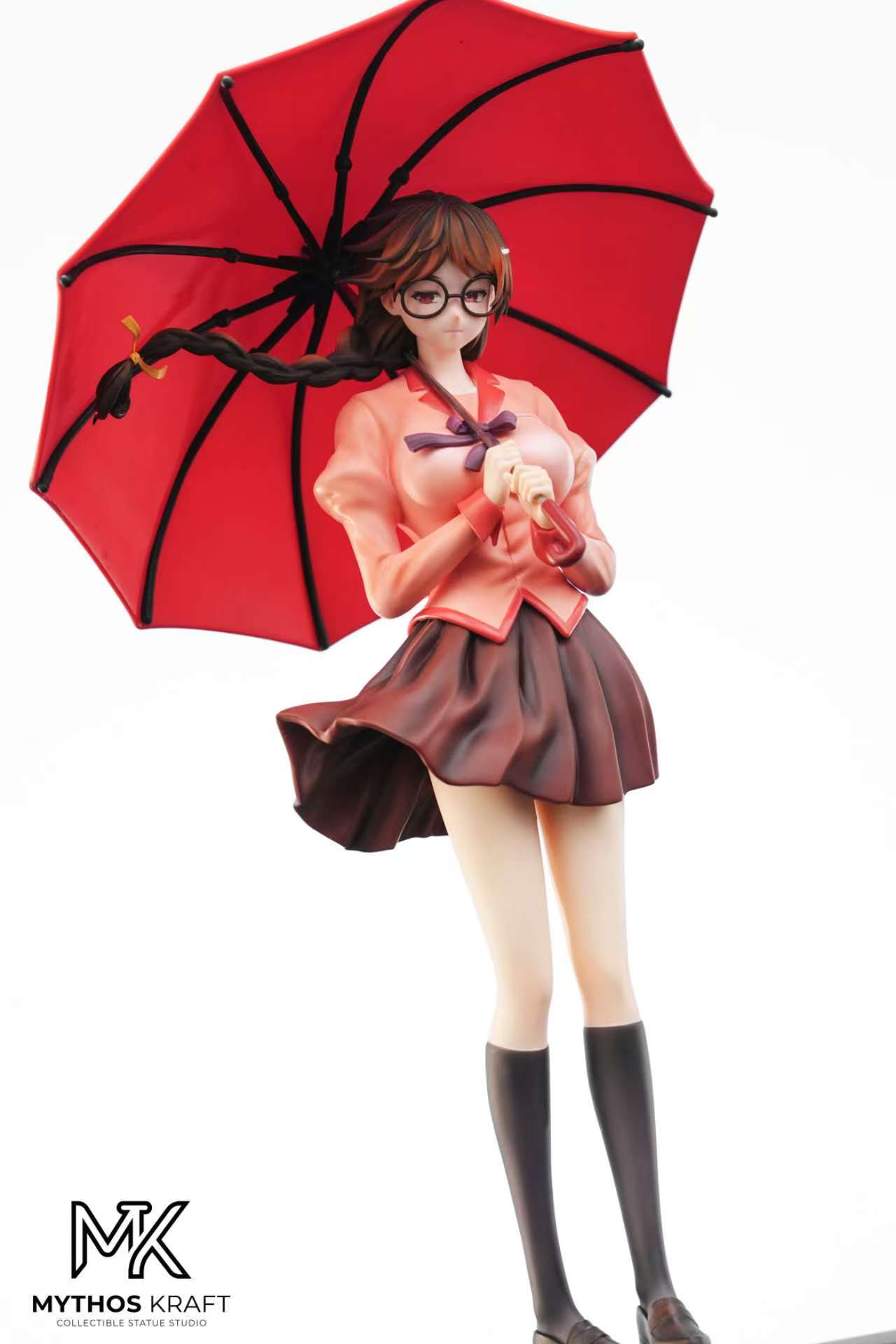 【預購】TSUBASA HANEKAWA 物語系列 人氣角色 羽川翼 1/6 比例雕像 X Mythos Kraft Studio1