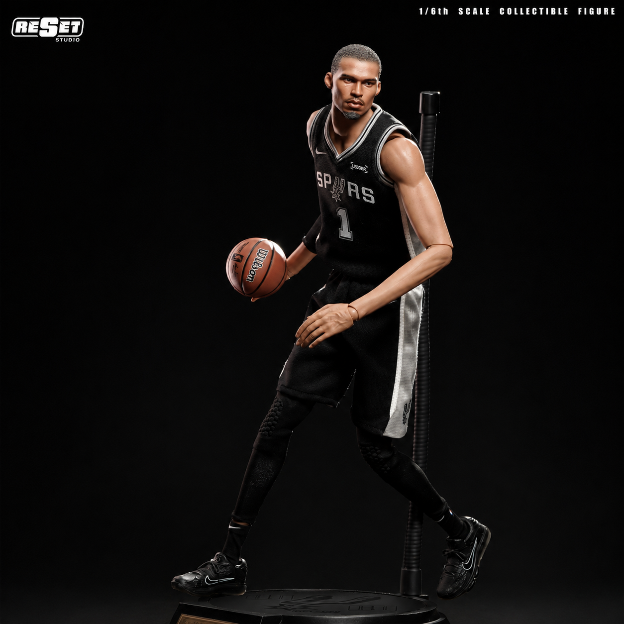 【預購】NBA 1/6可動人偶套裝【可動眼】文班亞馬雙造型 X Reset-Studio1