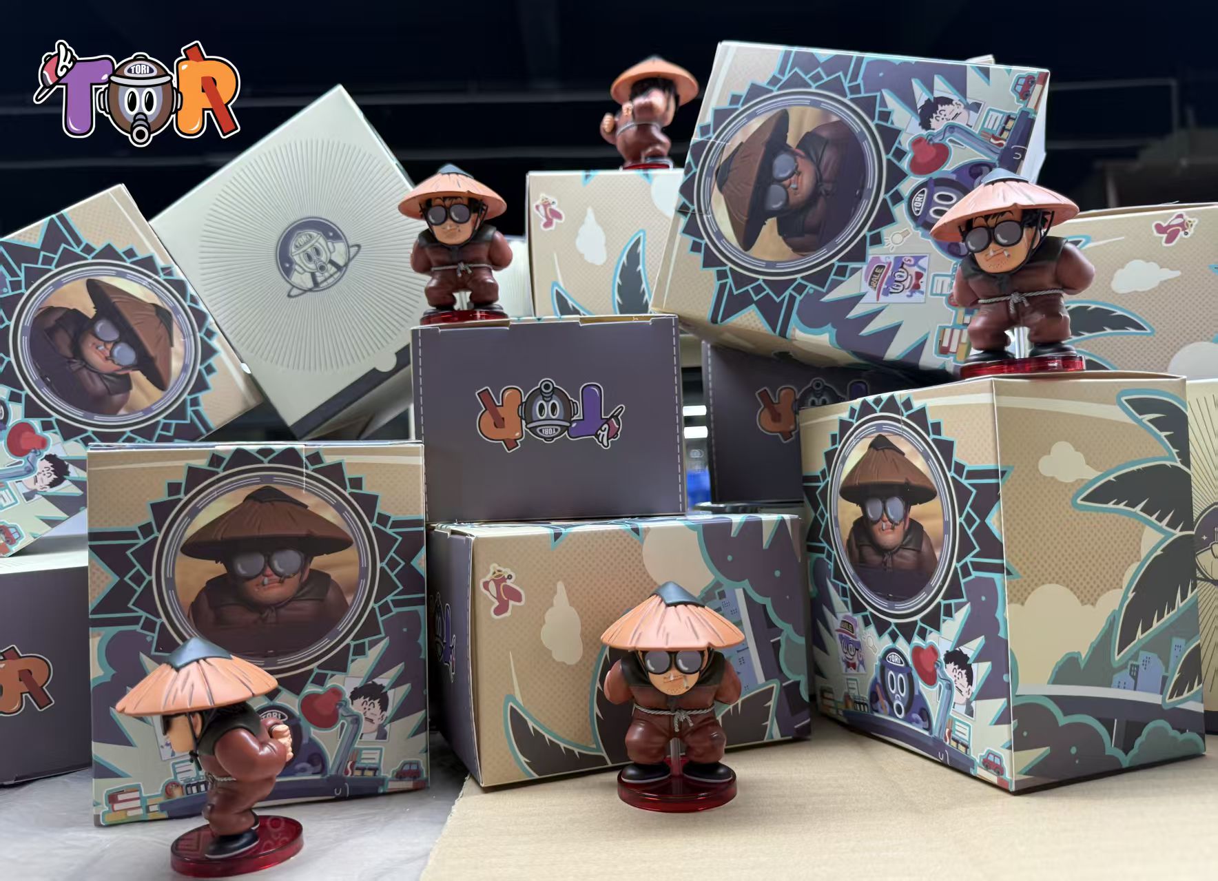 【售罄展示追加請私訊客服@toystationtw】七龍珠 鳥山明系列008 斗笠鳥山明 X ZOR+TOR-Studio8