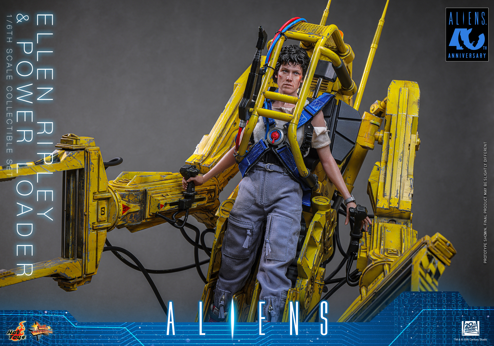 【預購】《異形2》MMS923 艾倫·雷普莉與動力裝載機套裝 X HOTTOYS3