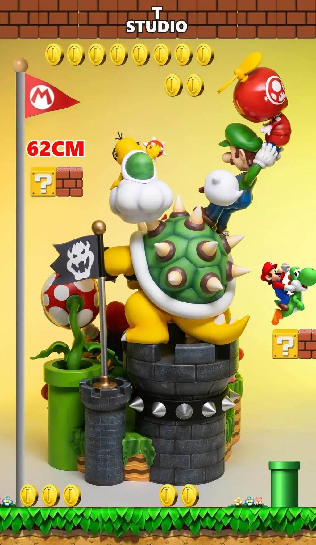 【預購】超級瑪利歐 瑪利歐兄弟40週年特輯 瑪利歐全家桶 X T工作室4