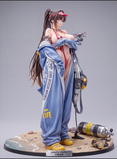 【預購】NIKKE勝利女神-妮姬 海洋進修 雙比例 瑪律恰那 X Pepeho工作室2