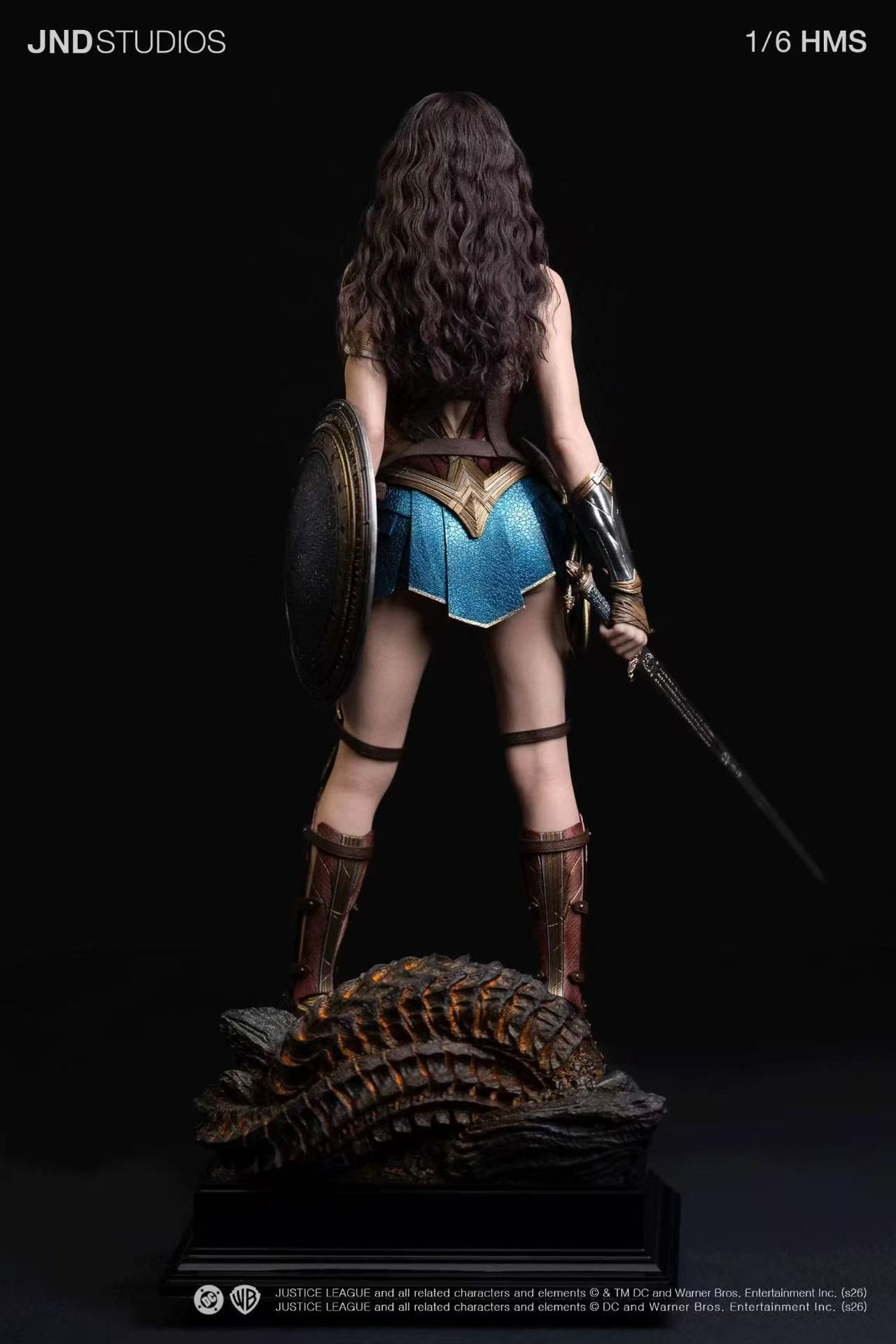 【售罄展示追加請私訊客服@toystationtw】Wonder Woman 神奇女俠 HMS系列 矽膠雕像 HMSK-001 X JND3
