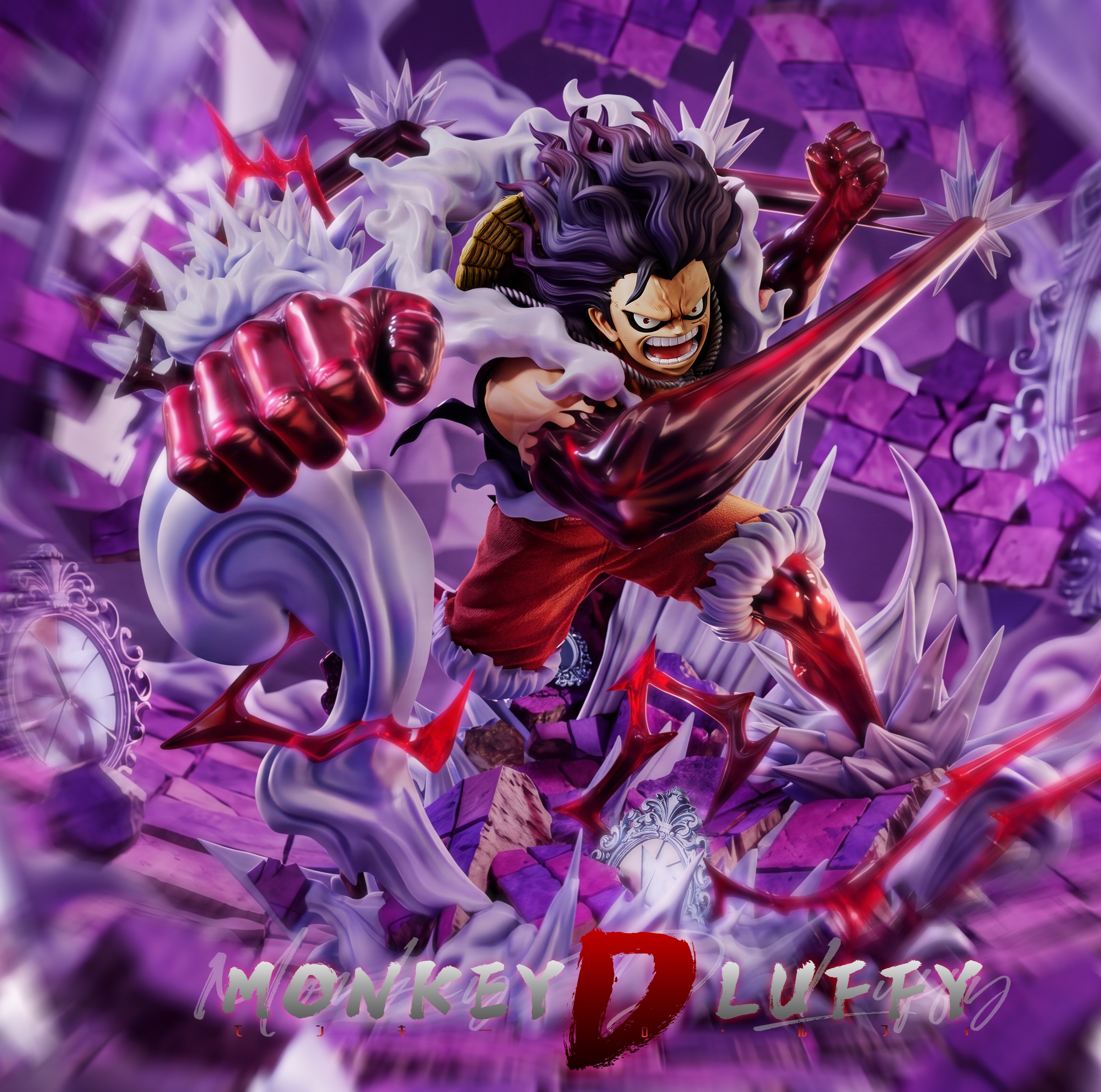 【預購】海賊王 周年限量款 蛇人魯夫2.0 X Ghost-Studio1