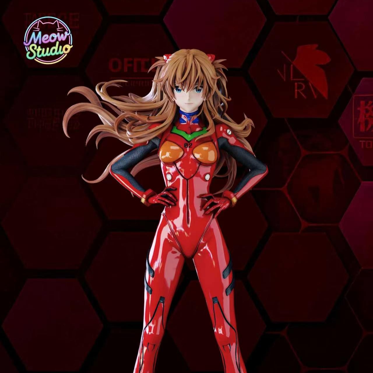 【預購】Eva新世紀福音戰士 雙比例 戰鬥服明日香 X 喵嗚工作室1