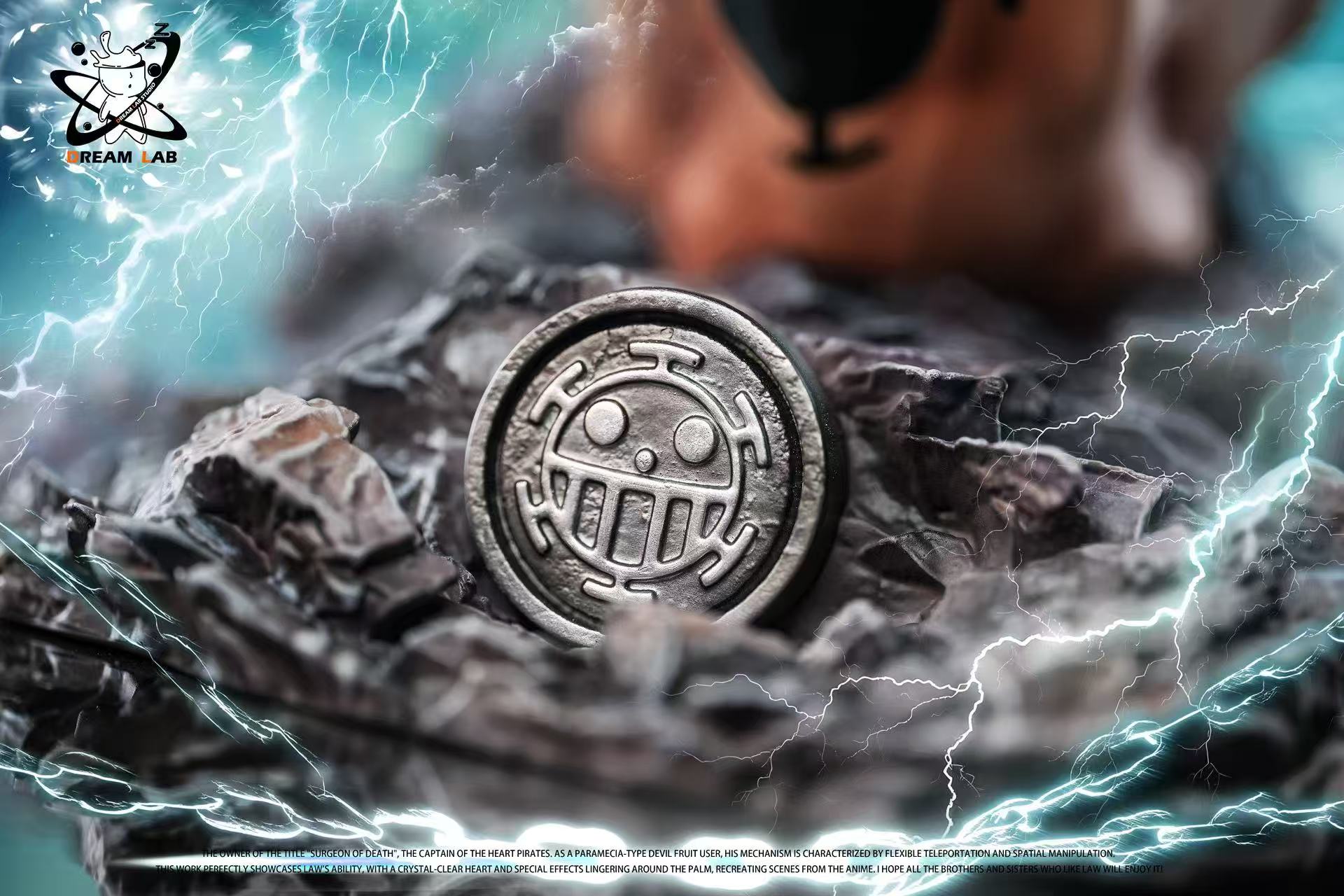 【預購】海賊王 雙配色 羅心臟配件(不包含人物)X Dream Lab夢工坊10