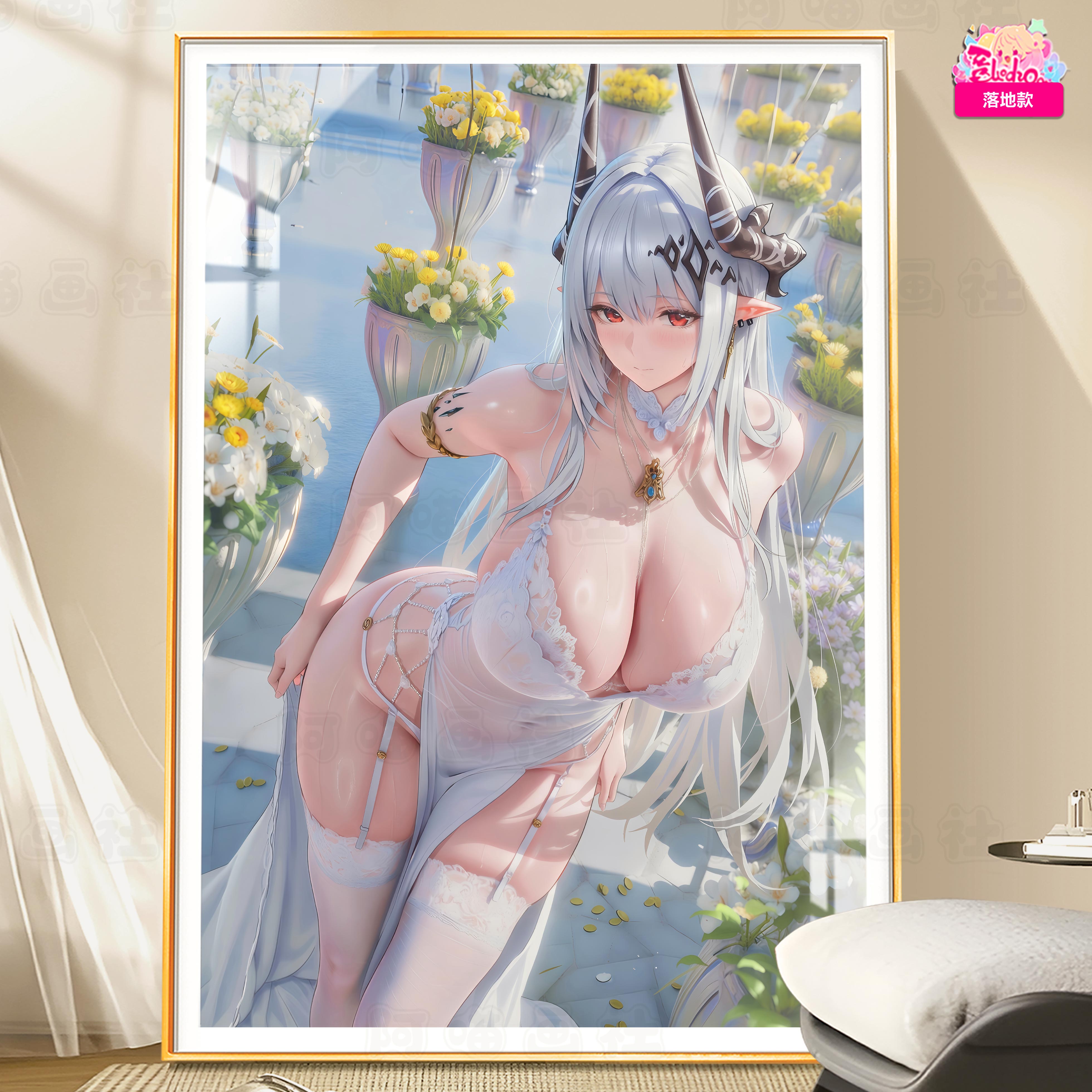 【預購】花海 婚紗泥巖 12K主題超清裝飾畫 X 阿喵畫社4
