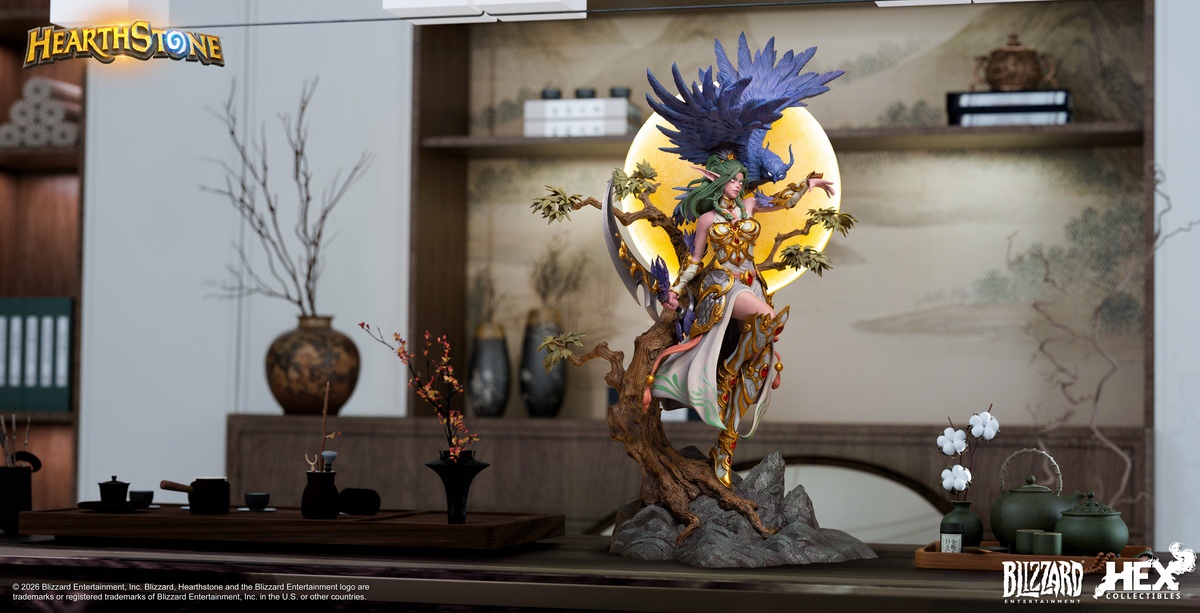 【售罄展示追加請私訊客服@toystationtw】江山如夢·泰蘭德館藏雕像 HEXHS19 X HEX Collectibles+暴雪遊戲16