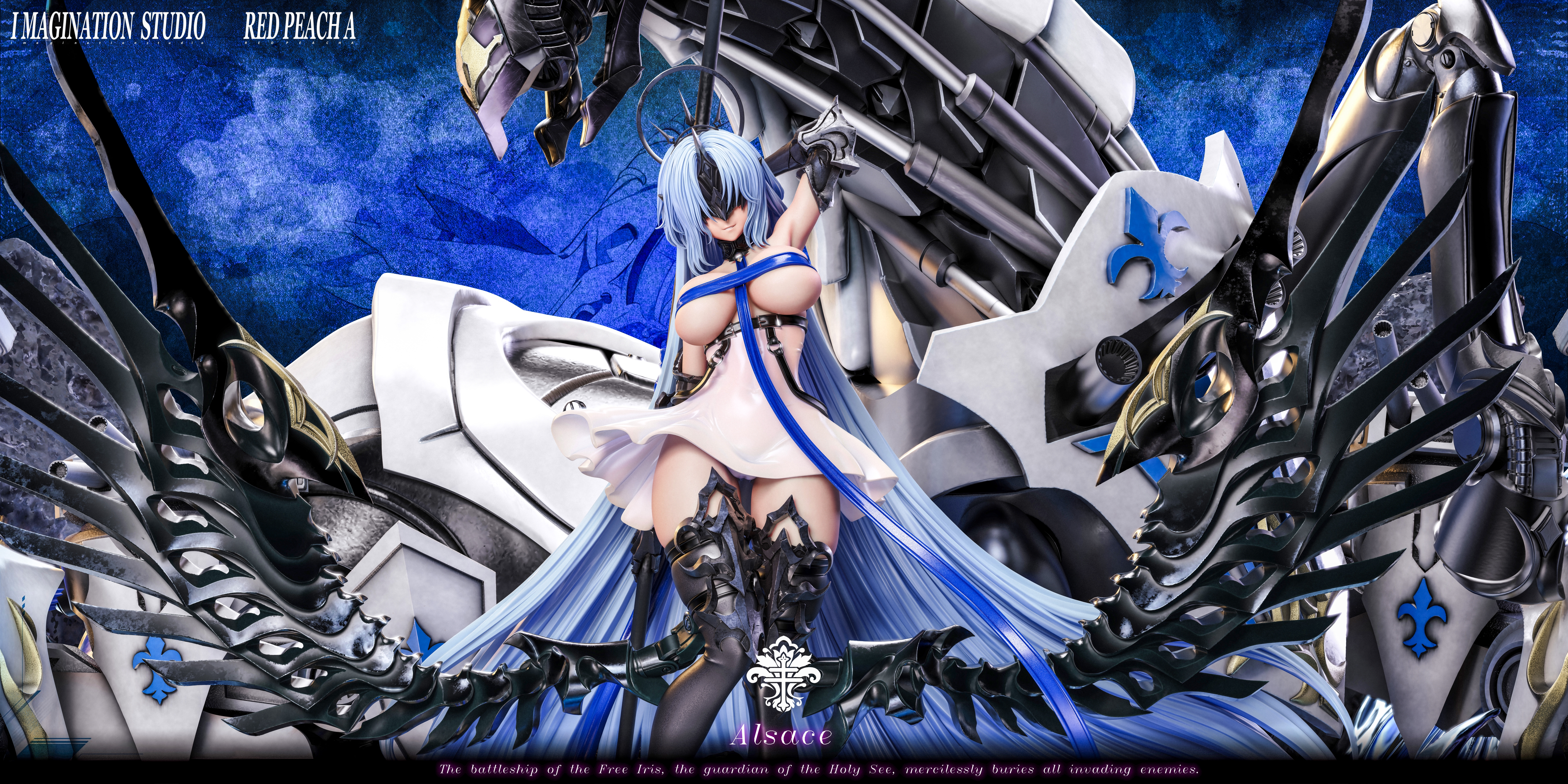 【預購】碧藍航線 武裝阿爾薩斯 X Imagination(YY)+Red Peach A8