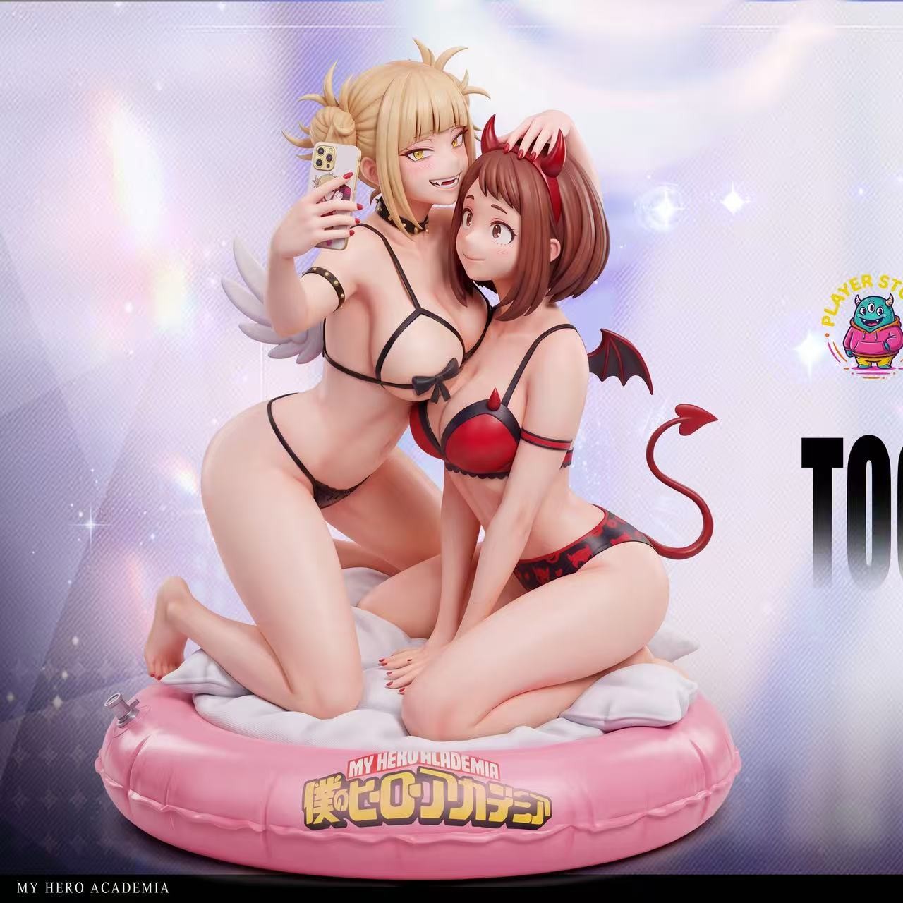【預購】《我的英雄學院》限定珍藏版 天使惡魔雙生雕像 X Player+Hero1