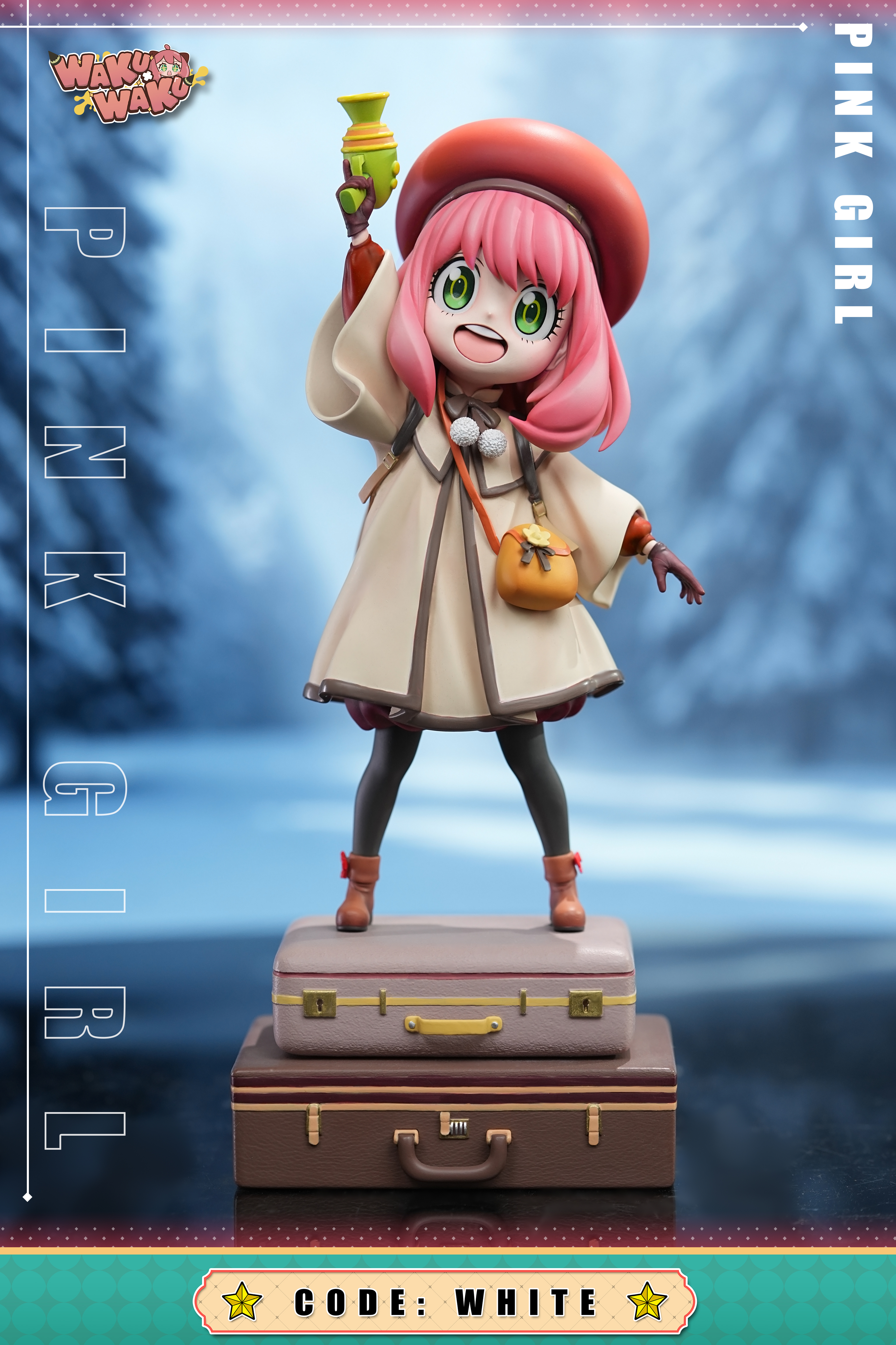 【售罄展示追加請私訊客服@toystationtw】間諜家家酒 舉槍少女 安妮亞 X WAKUWAKU2