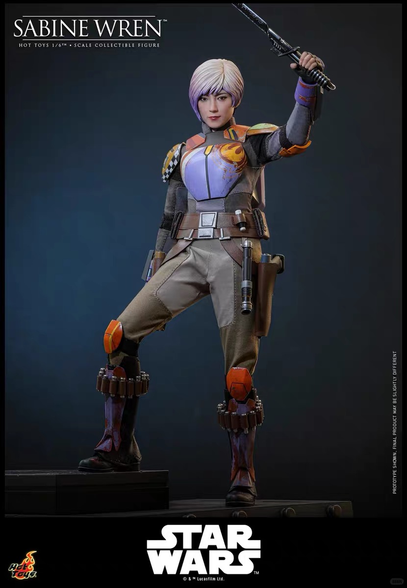 【預購】《星球大戰:義軍崛起》可動 莎賓·雷恩&埃茲拉·布里傑 X HOTTOYS(HT)5