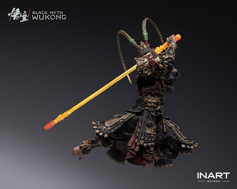 【預購】《黑神話:悟空》1/12可動人偶 大聖金甲套 X INART Action20