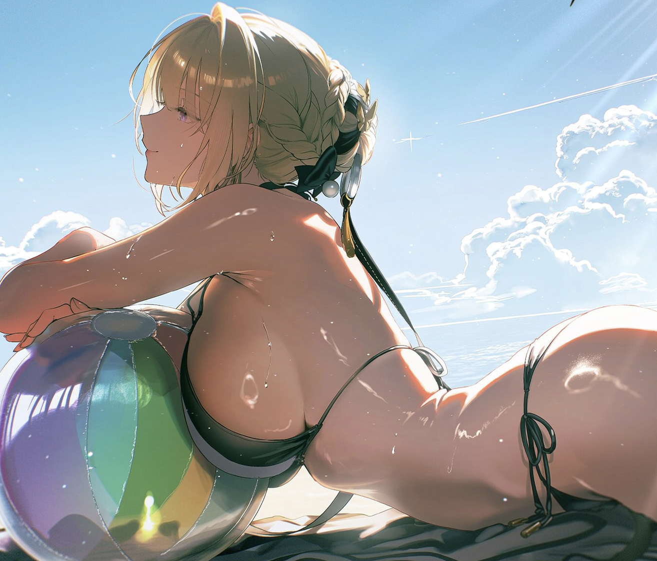 【預購】絕區零《沙灘伊芙琳》動漫裝飾畫 X H2工作室4