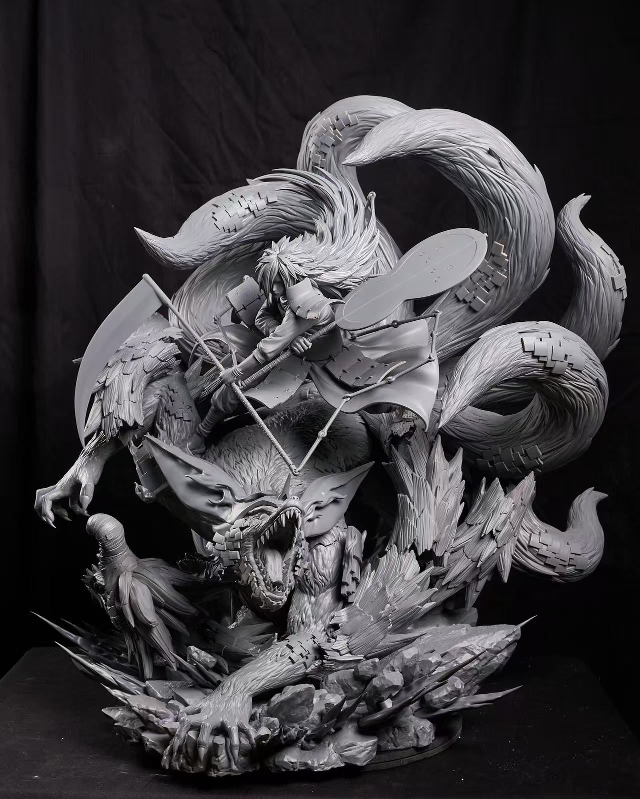 【預留】火影忍者 疾風傳 頂級收藏級場景雕像 宇智波斑 X RYU 正版授權9