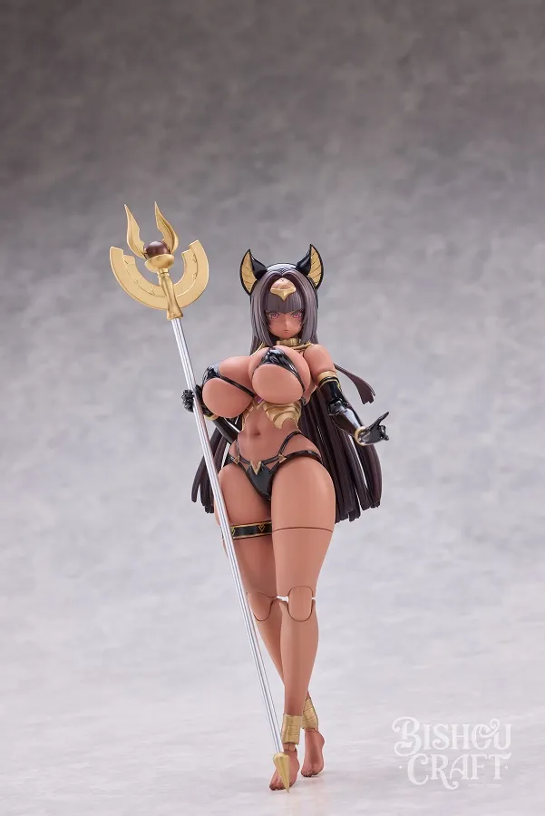 【售罄展示追加請私訊客服@toystationtw】異世界繪卷 可動本體 埃及女神 X BISHOUCRAFT17