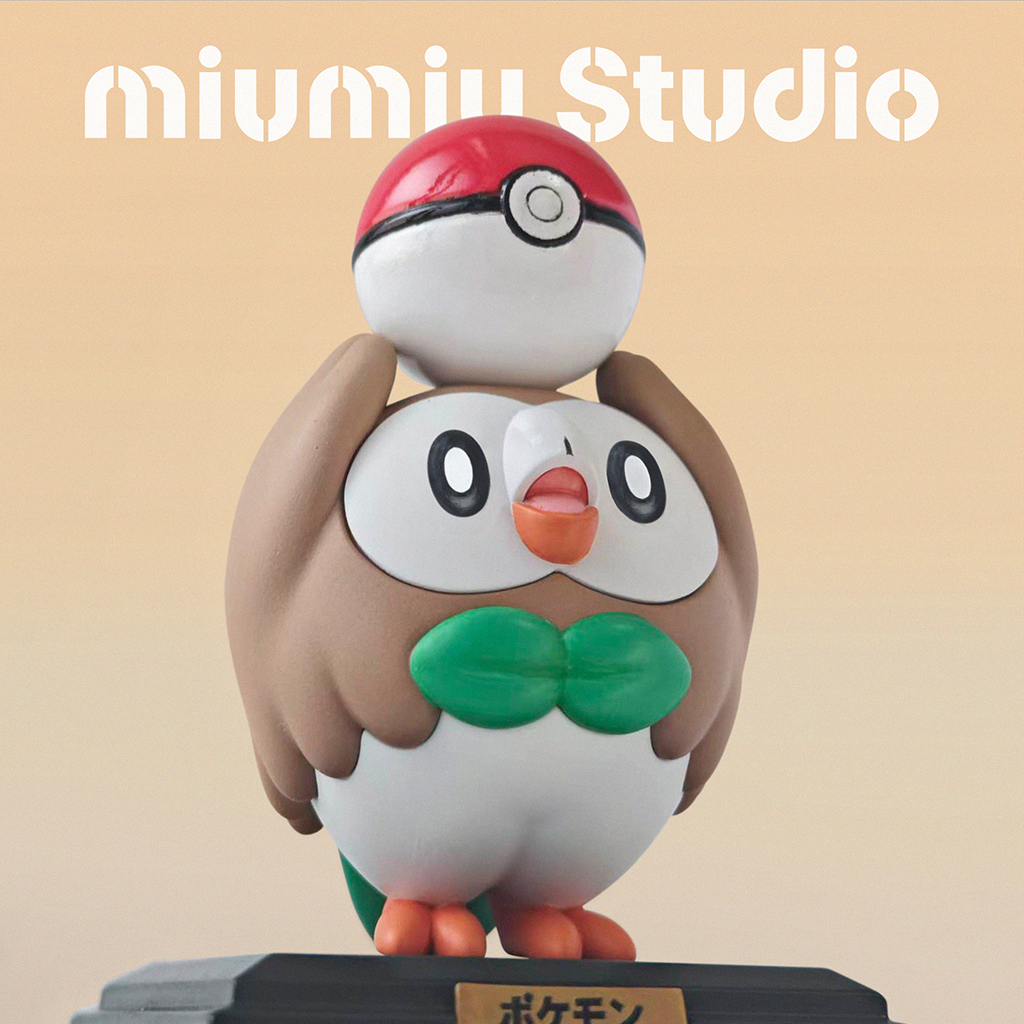【預購】寶可夢 木木梟 30th 第三彈 X miumiu Studio(夢幻工作室)2