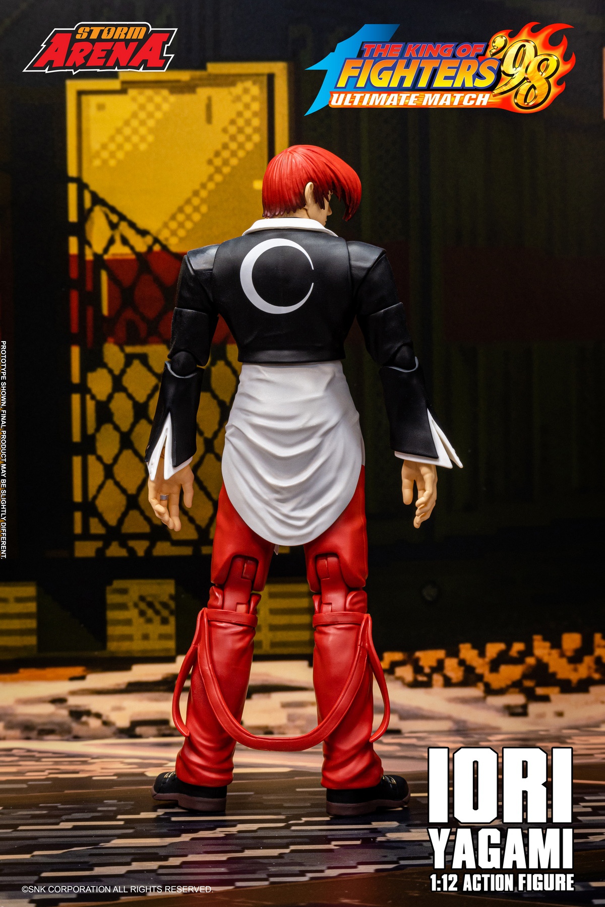 【售罄展示追加請私訊客服@toystationtw】拳皇98UM IORI YAGAMI 八神庵 KFSA04 X Storm Collectibles3