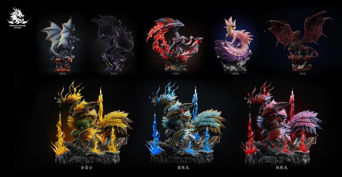 【預購】魔物獵人 高級私人定製 屍套龍 X Dragon Realm14