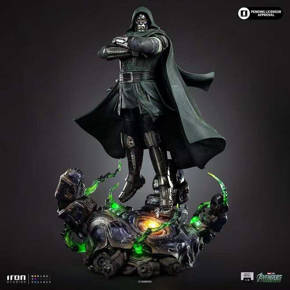 【售罄展示追加請私訊客服@toystationtw】Marvel漫威 Doctor Doom 毀滅博士 MARCAS143226-14 X Iron-Studio4